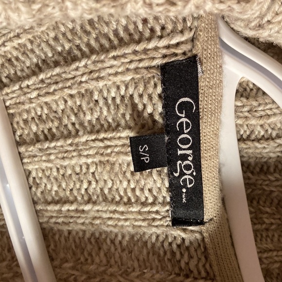 Tan George Cardigan size Small - Picture 3 of 4